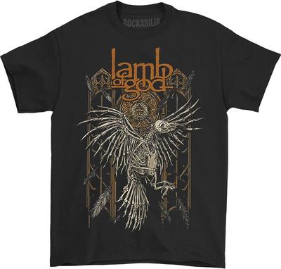 Lamb of God Men's Crow T-Shirt Black