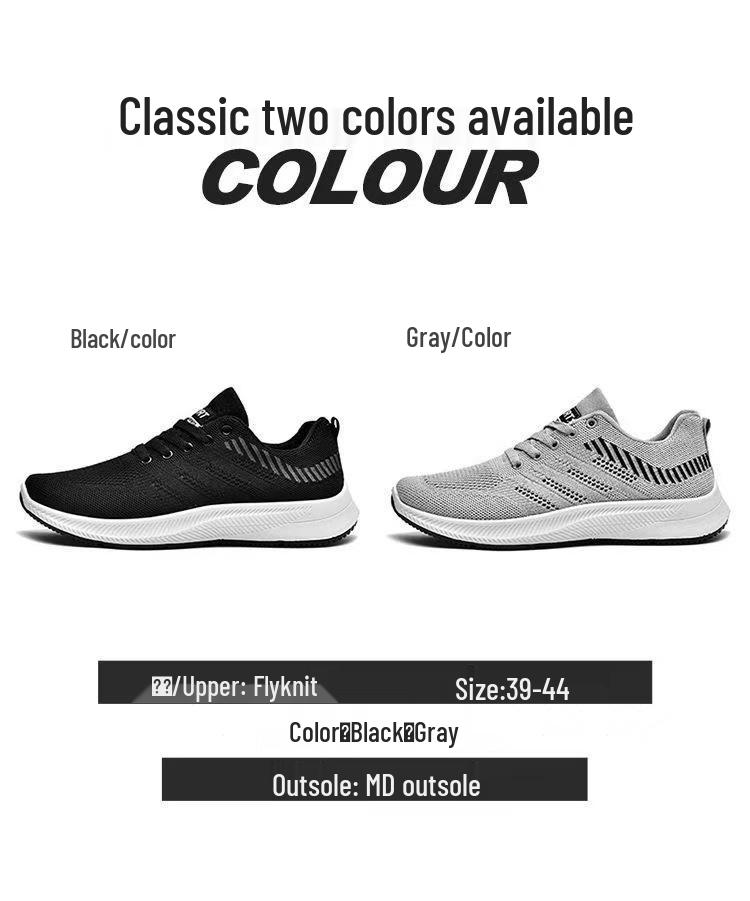 Men's 2025 Breathable Non-Slip Mesh Sneakers - Comfortable Deodorant Running Shoes for Spring, Summer, Autumn Casual Wear