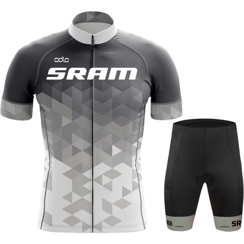 2026 SRAM Cyklistický dres Sada Letní cyklistické oblečení MTB oblečení na kolo Uniforma Maillot Ropa Ciclismo Pánský cyklistický oblek na kolo