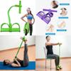 Durable Fitness Gum 4 Tube Resistance Bands For Effective Sit-up Pull Rope Exercises