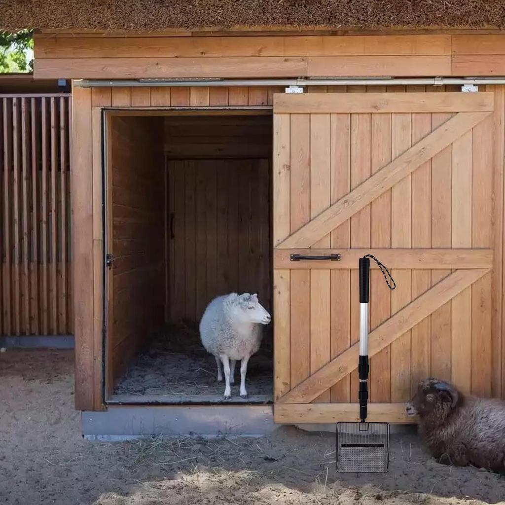 Chicken Coop Rake Retractable Cat Litter Scoop Poop Shovel Garden Separating Poop And Debris Tools Cleaning Tools