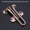 Heavy Duty Zinc Alloy Safety Guard Security Door Lock Latch for Home Hotel Door