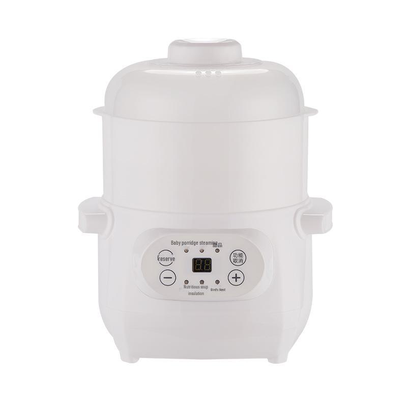 Smart Ceramic Electric Stew Pot: Waterproof, Automatic, Compact for Cooking Porridge & Soup - Ideal Household Gift