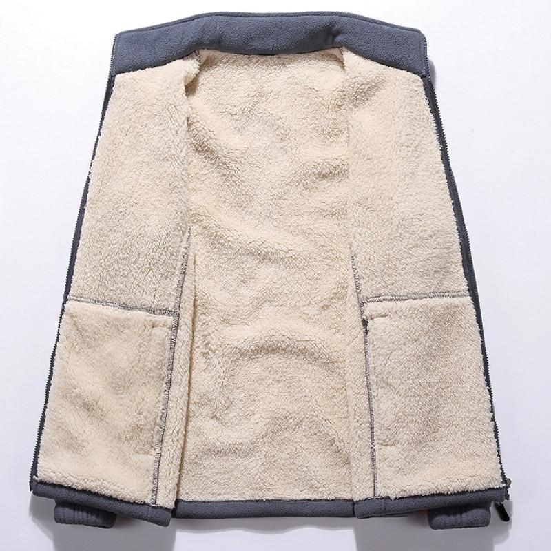 Mai marime M ~ 9xl Hanorace de iarnă pentru bărbați, căptușeală de lână groasă, hanorace, îmbrăcăminte pentru bărbați, tactici, jachete din lână, paltoane