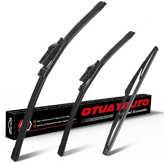 OTUAYAUTO 22"+22" Windshield Wiper Blades Replacement for Chevrolet Silverado 1500 2500 3500 1999-2006 2019-2024 Front Window Wiper Fit Factory
