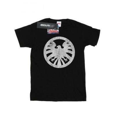 Mens Agents Of SHIELD Distressed Logo T-Shirt