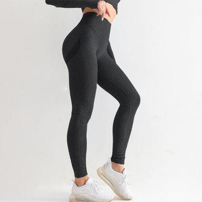 Women Seamless Leggings Push Up Breathable High Waist Workout Legging High Elastic Leggings Solid