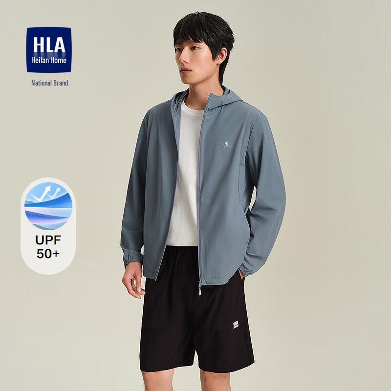 

HLA Men s Lightweight Hooded Sun Protection Jacket M (170cm)