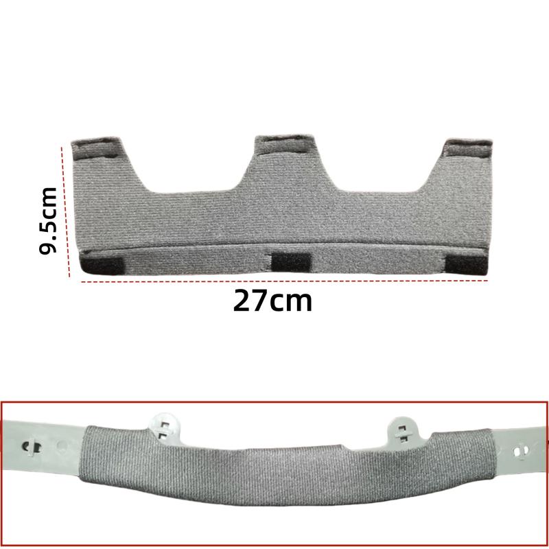 

1 шт. Пояс-антиперспірант для капелюха Універсальний Чорний Сірий Налобник для каски Інструмент Подушечка-комфортер Підкладки для шолома Губка Повітряна подушка