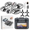 YL05 Drone 8K HD Camera Screen Remote Control Brushless RC Helicopter 360° Flip Quadcopter Dron RC Toys Gift For Kid Boy