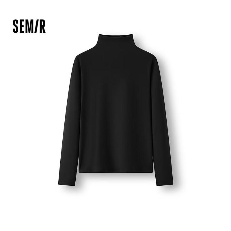 Semir Women s Solid Color Thermal Long-Sleeve T-Shirt S