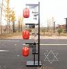 2024 Chinese Palace Lantern Aisle Markers - Han Tang Wedding Antique Iron Art