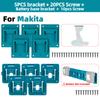 5pack for Makita/Dewalt/Milwaukee18V Tool Holder Drill Wall Mount Machine Storage Bracket for Display Stand Rack Fix Device Hang