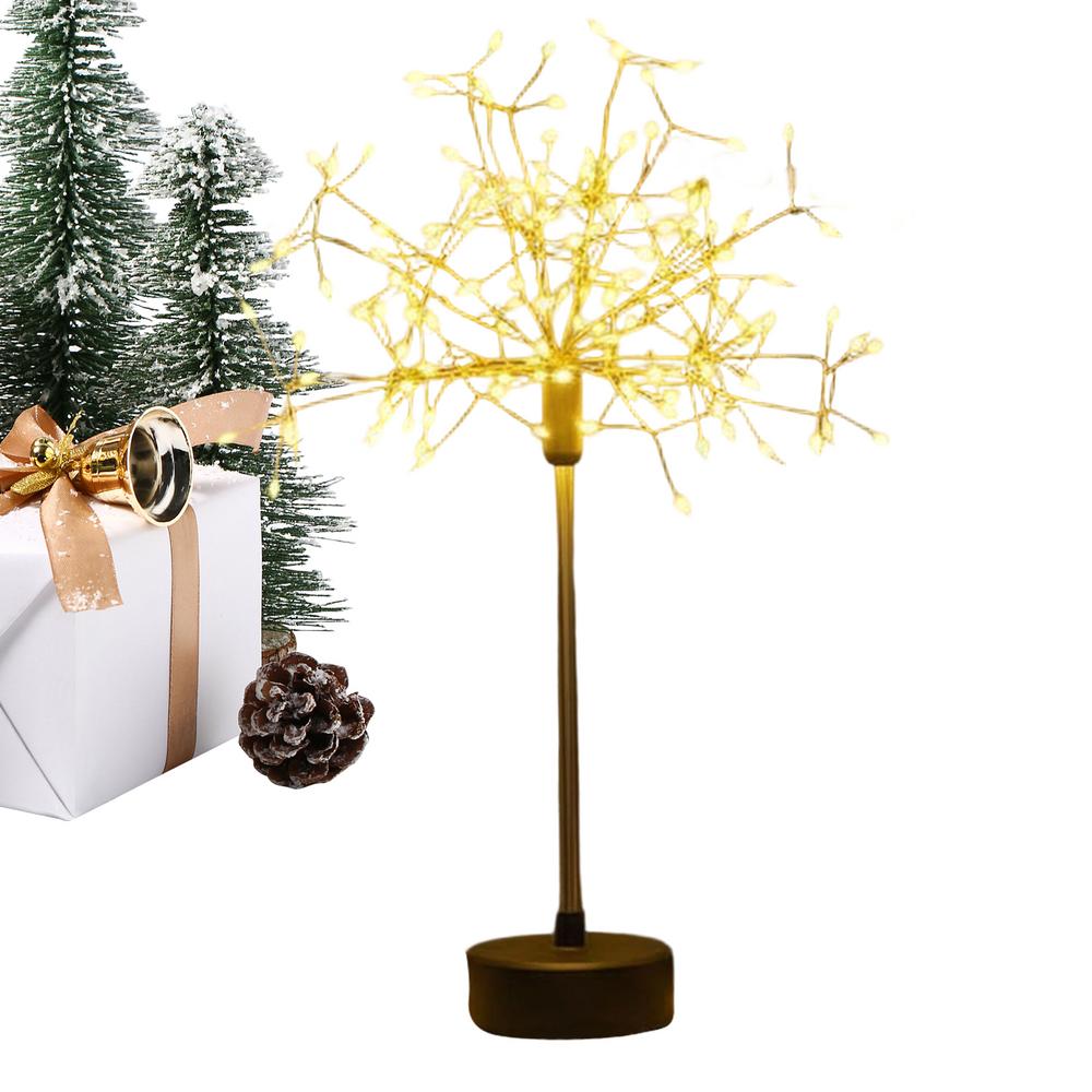 Branch Lights Bendable Copper Wire Ambient Glow Lamp Mini Table Lights For Friends Home Indoor Bedroom Table Shelf Cafe Outdoor