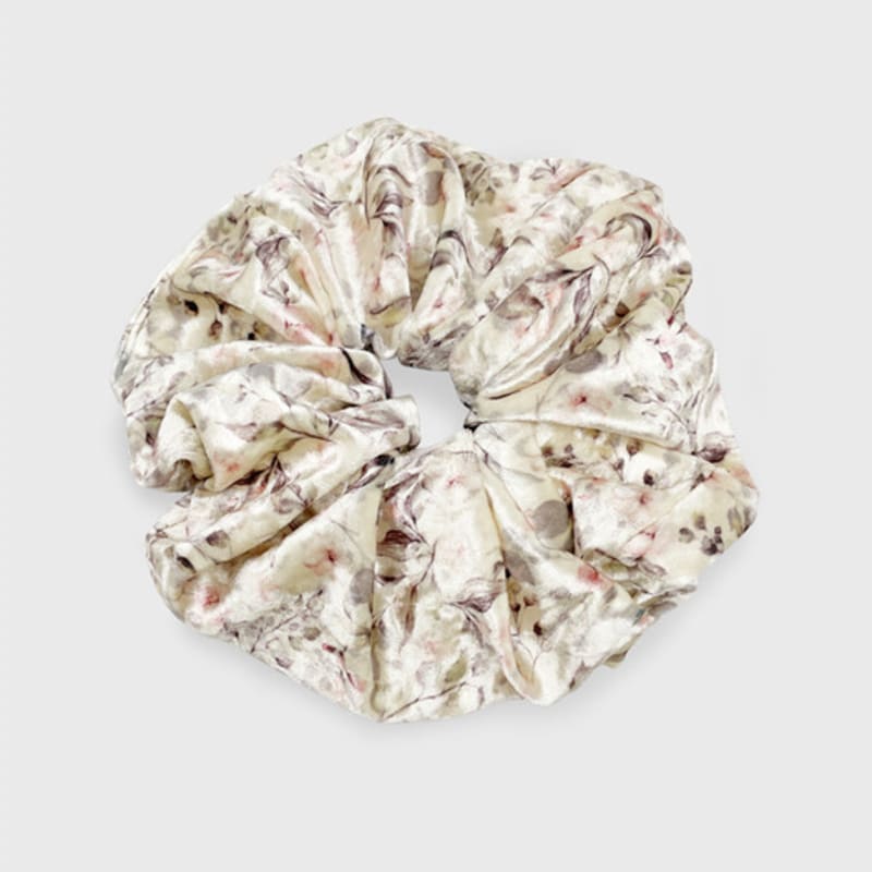 Jean Paul Clarisse Flower Velvet Scrunchie JP-22-175S