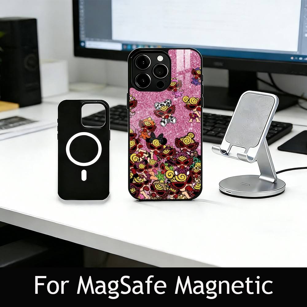 C-cute H-Hysteric M-Min Phone Case For iPhone17,16,15,14,13,12,11 Plus,Pro Magnetic with Magsafe Wireless Charging