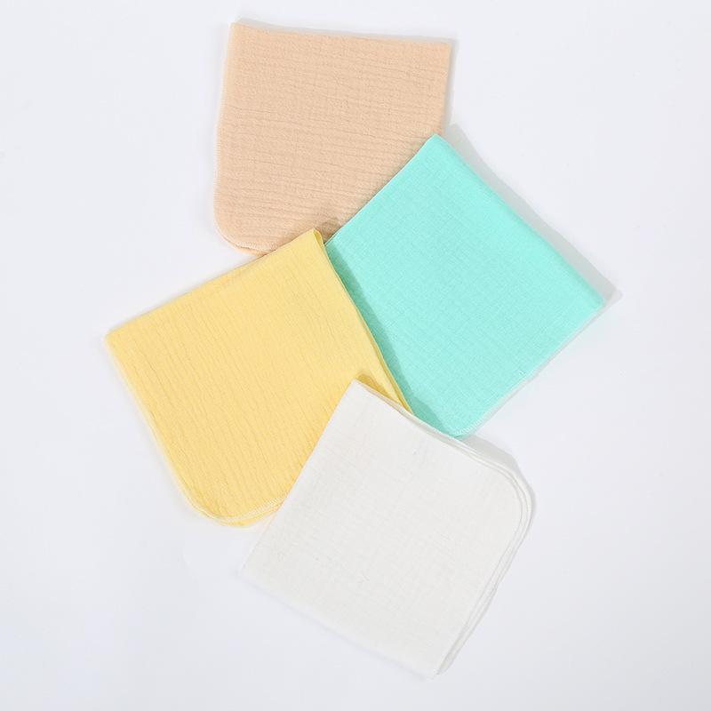 High-Density 30x30cm Double-Layer Printed Cotton Gauze Handkerchief, Washcloth, Nursing Cloth, Drool Cloth, Combed Cotton Towel.