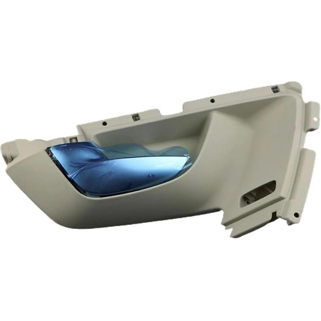 

Driver Side Interior Inside Door Handle Left Front Door Handle Beige Chrome Pull 39856976 / Fit for Volvo XC60 2009 2010 2011 2012 2013 Car Inner Gray Silver