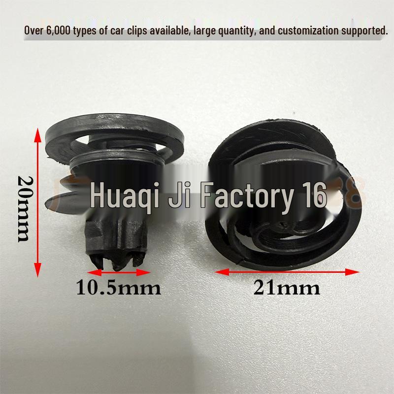 Compatible with Volkswagen Bora, Polo, Passat B5, and Jetta Door Trim Panel Clip D220.
