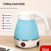 Compact Electric Folding Silicone Kettle with Auto Power-Off for Travel