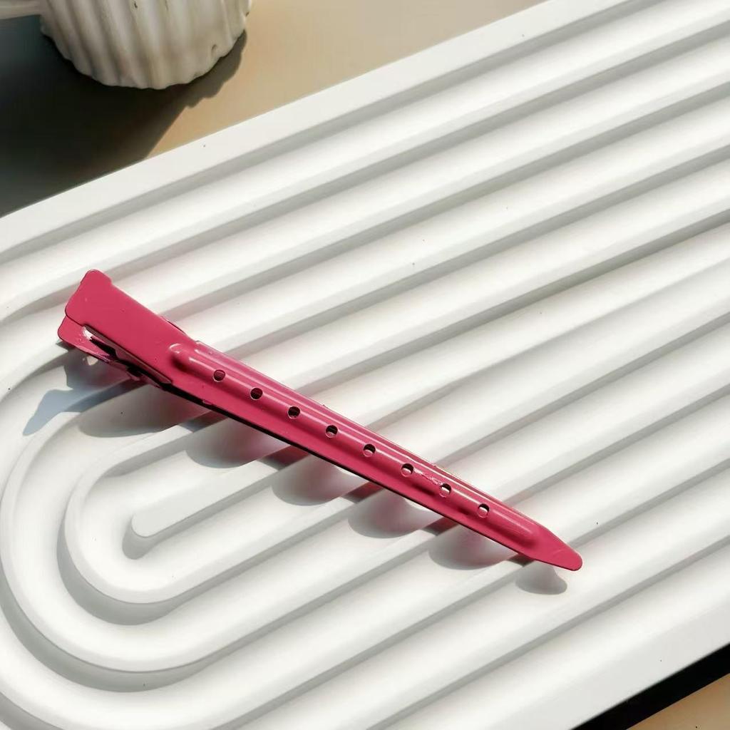Korean Style Seamless Root Volumizing Hair Clips - Colorful Duckbill Clips for Side Bangs and Flyaways
