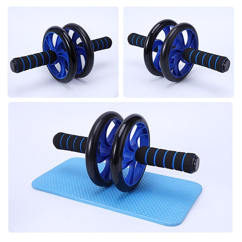 Dual-Wheel Abdominal Wheel Exercise Equipment, Stable Core Trainer For Home Gym Fitness Workout
