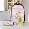 Sumikko Gurashi White Bear Kids Backpack Lunch Box Pencil Boxes for Boys Girls Backpacks Kawaii School Bag Bookbag Set