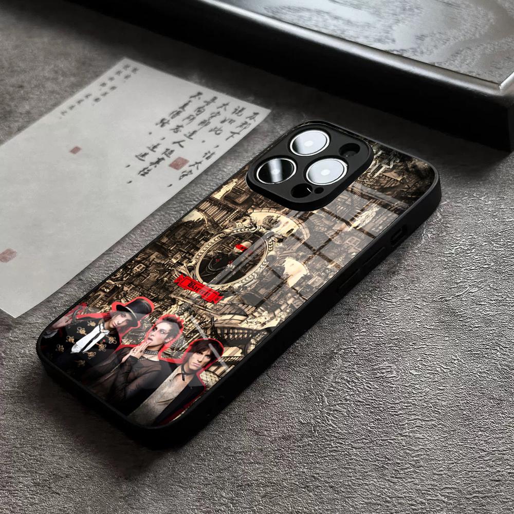 Music Palaye Royale Phone Case For IPhone 16 Pro Max 15 Plus 14 Pro 12 11 13 Mini X XR XS Max 8 7 Plus SE Glass Cover