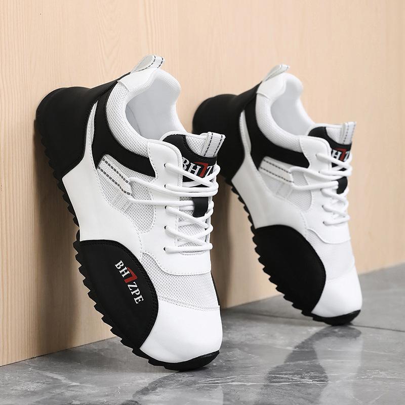 

Douyin same men s shoes 2024 new trendy men s casual shoes handmade soled shoes inner height-increasing sports shoes, sent on behalf of others 39
