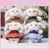 Plush Bunny Keychain With Cartoon Style For Girls And Boys Gift