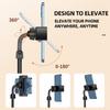 360° Rotatable Weighted Anti -Slip Base Desktop Lazy Foldable Adjustable Flexible Arm Universal Holder For Iphone13 14 15pro Ma