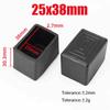 Black PVC Furniture Table Foot Tip Chairs Legs Pad Protector Cover Square/Round Caps Pipe Plug Lid Tube Hole Protection End Cap