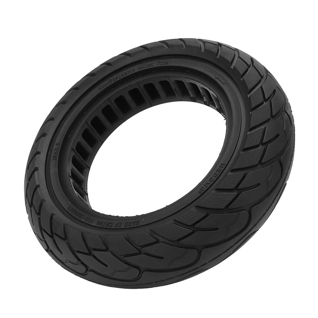 10x2,5 tommer Elektrisk sparkesykkel Massivt dekk 10 tommer Honeycomb Sparkesykkel Slangeløst dekk for Xiaomi M365