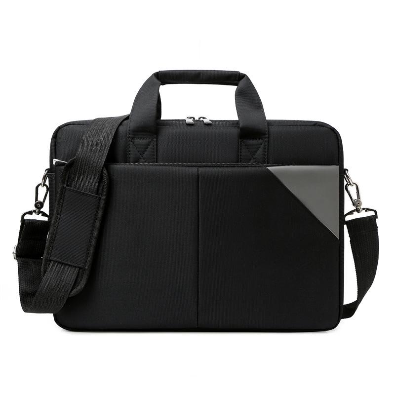 

Мужская многофункциональная нейлоновая сумка-портфель для ноутбука 16 дюймов чёрный