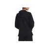 Under Armour Solid Color Hoodie With Drawstring Men Tops Black 1377173-001