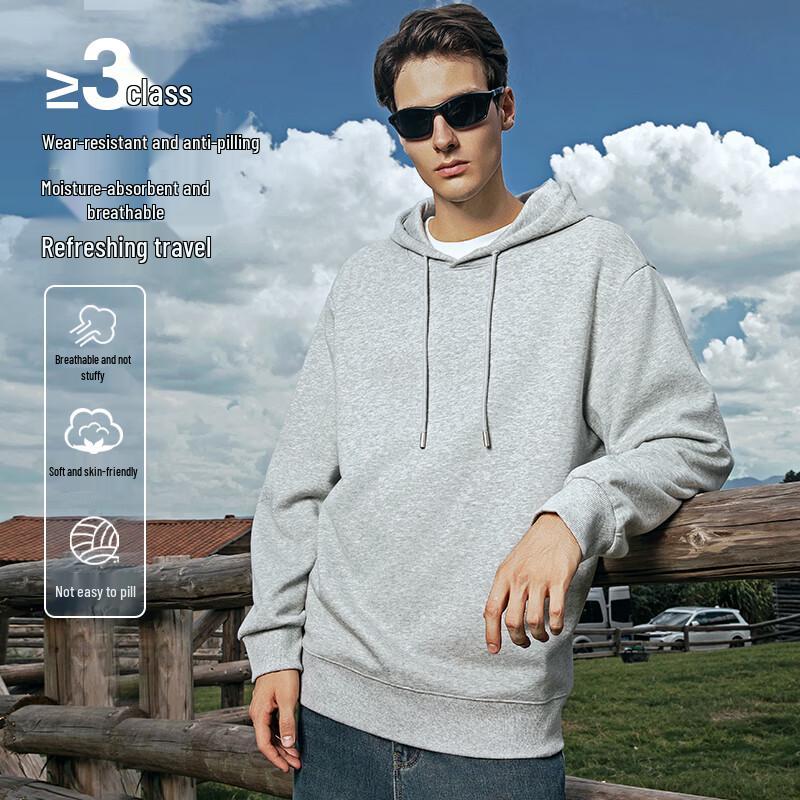 JEEP SPIRIT Men's Heavyweight Hooded Sweatshirt