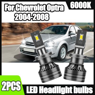 2PCS Canbus No Error CSP Chips LED Headlamp 20000LM LED Headlight 120W Car Headlight 6000K White For Chevrolet Optra 2004-2008