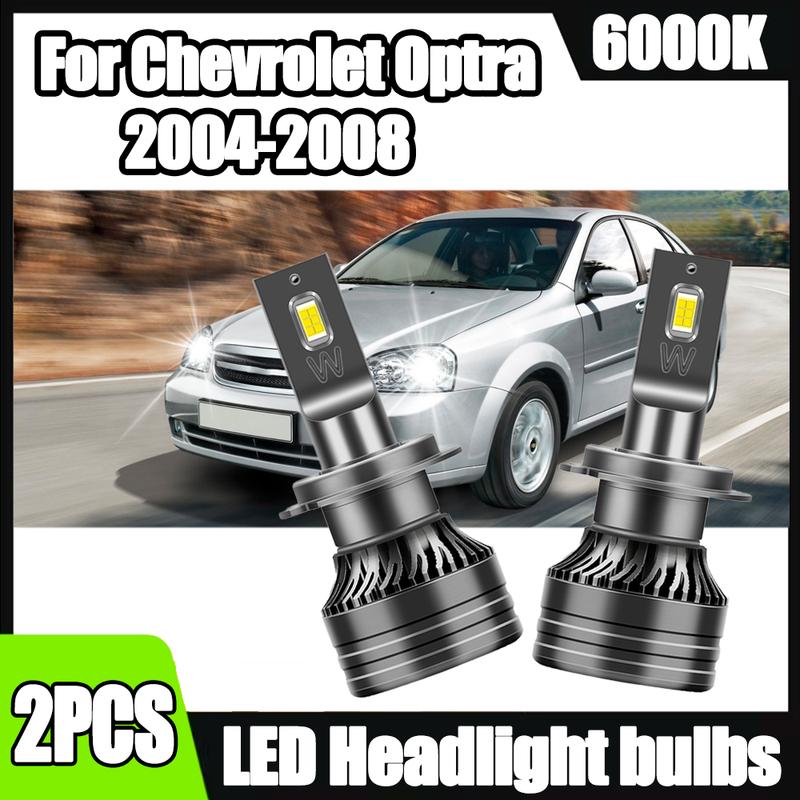 

2PCS Canbus No Error CSP Chips LED Headlamp 20000LM LED Headlight 120W Car Headlight 6000K White For Chevrolet Optra 2004-2008 H7