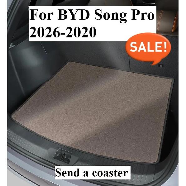 Trunk Mat Car Trunk Organization Mat Cargo Liner Car Dedicated Main Mat Interior Accessories For BYD Song Pro Dmi 2026 2025-