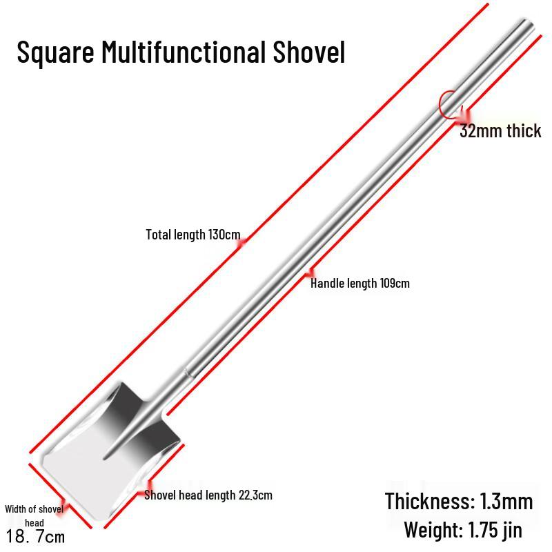 

Stainless Steel Chef Wok Spatula