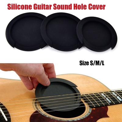 Musical Instruments Accessories Feedback Buster Buffer Block Silicone Acoustic Sound Hole Cover