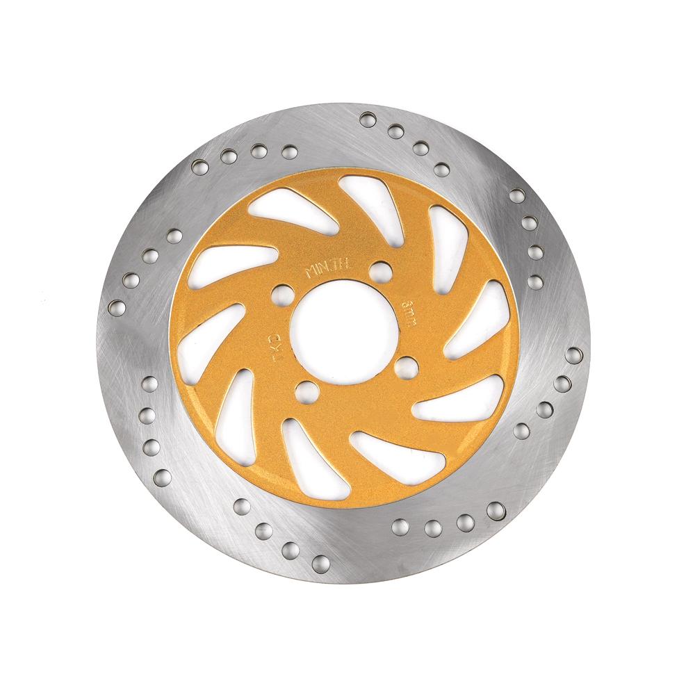 For Kawasaki KAZE Motorcycle Front Brake Disc Rotor 220MM modification Floating disc brake Sliver