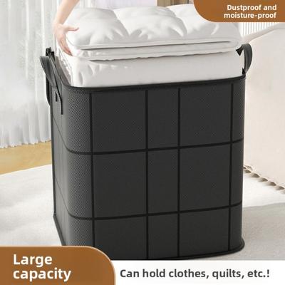 Verdickte Multifunktionale Tragbare Aufbewahrungstasche mit Großer Kapazität für Kleidung, Baumwollquilts, Organisationstaschen, Wasserdichte Aufbewahrungstasche
