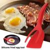 Shovel Clip Silicone Grip Flip Tongs Egg Steak Spatula Tongs Clamp Pancake Fried Turners Cooking Tool Kitchen Accessories