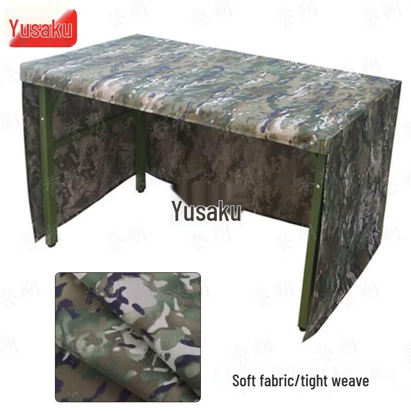 Camouflage Three-Sided Table Cover