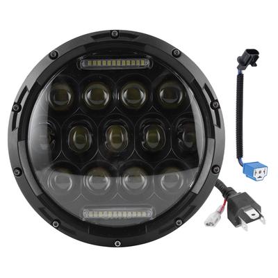7in 75W LED Headlight 6500K High Birhgtness Efficient Headlamp Fit for Jeep Wrangler