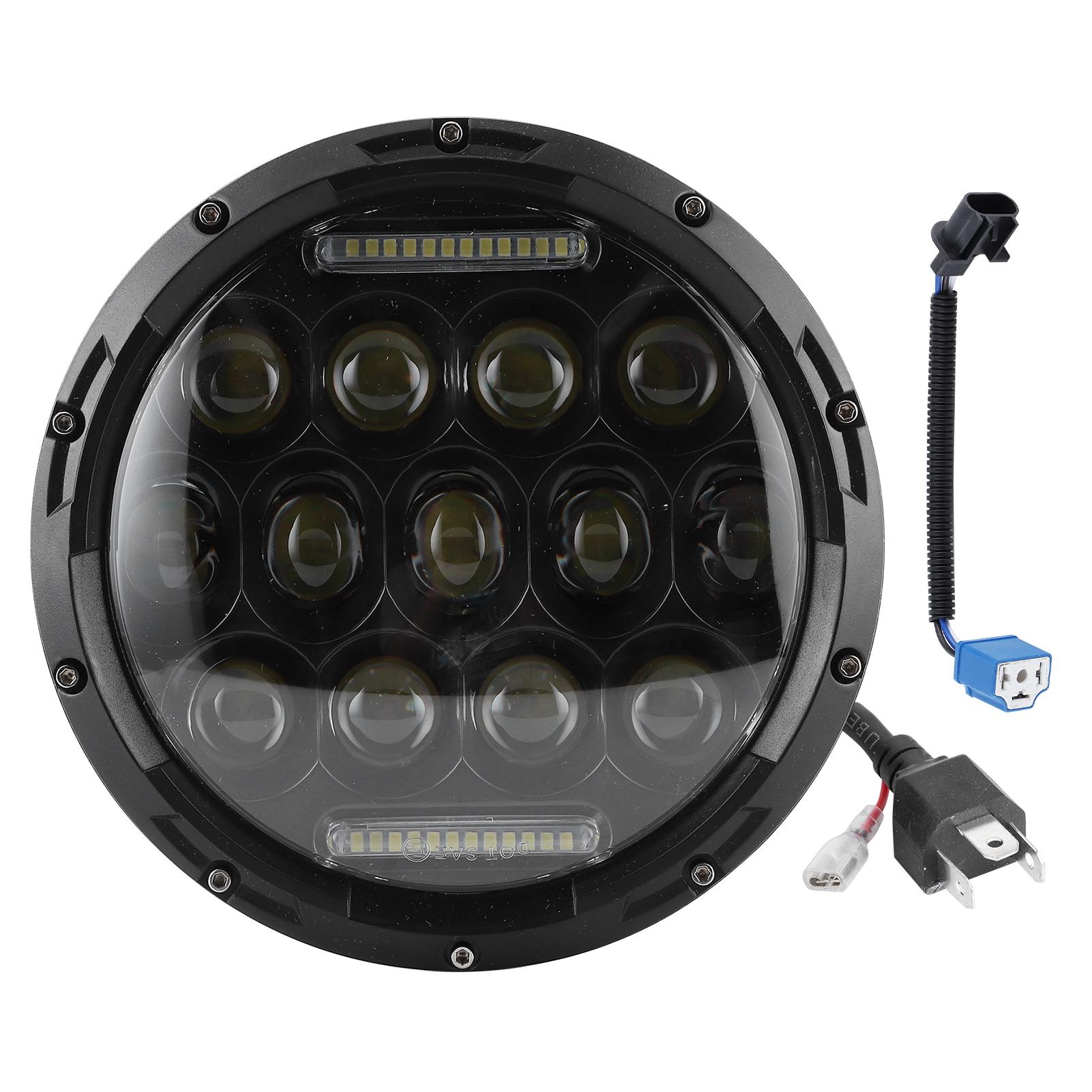 Koogeelife Unisex Light 7In 75W Led Head 6500K High Birhgtness Efficient Headlamp Fit For Jeep Wrangler