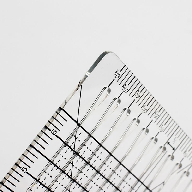 Patchwork Sewing Ruler Patchwork Cutting Templates Measuring Ruler for Clothing Sewing Project