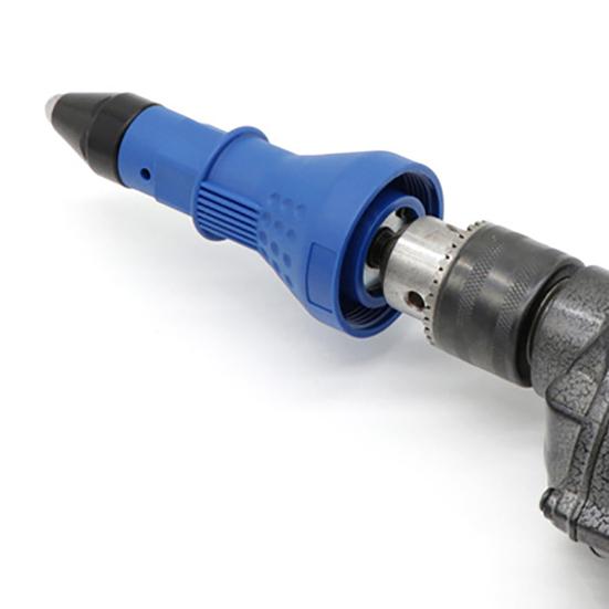 Electric Rivet Drill Adapter Cordless Drill Hand Tool Easy to Operate Compact Portable Cordless Riveting Tool Insert Nut Adapter