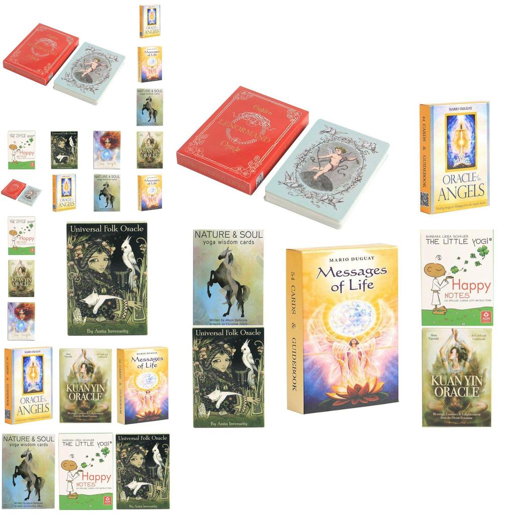 Beautifully Illustrated Tarot Deck Card Oracle Game For Parties And Yoga Practice